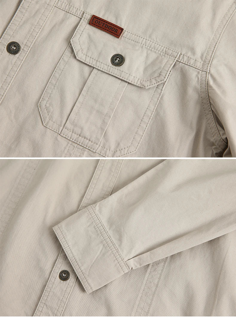Vintage Cotton Safari Shirt