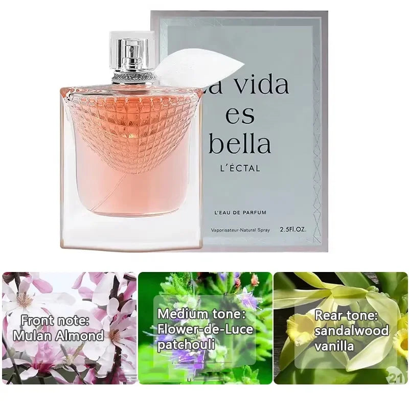 75ml Women’s Perfume – True Love Rose, Long Lasting Fragrance