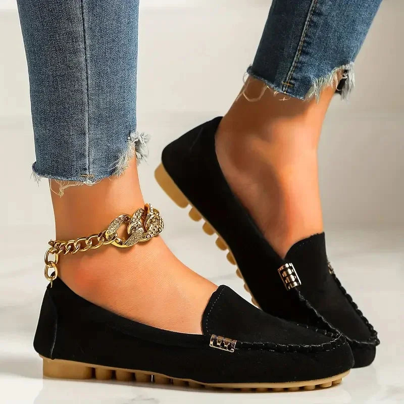Women Casual Shoes 2024 New Spring and Autumn Fashion Non-slip Soft Denim Flat