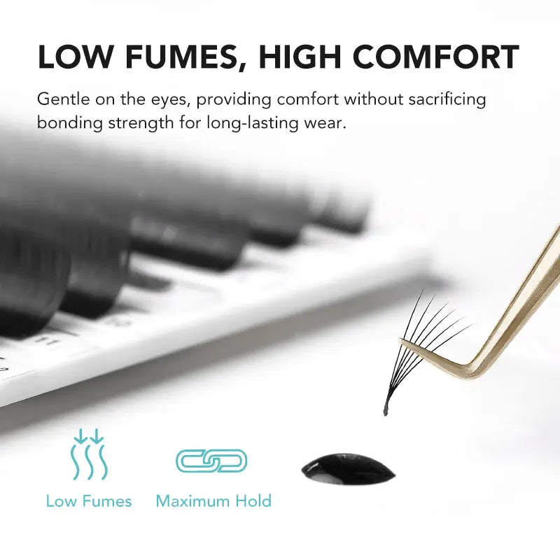 DIYDAY 5ml Eyelash Glue – Fast Drying, Low Odor Adhesive