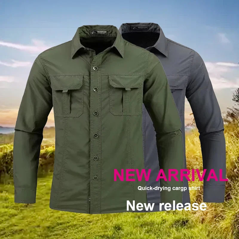 Men's Tactical Cargo Shirt