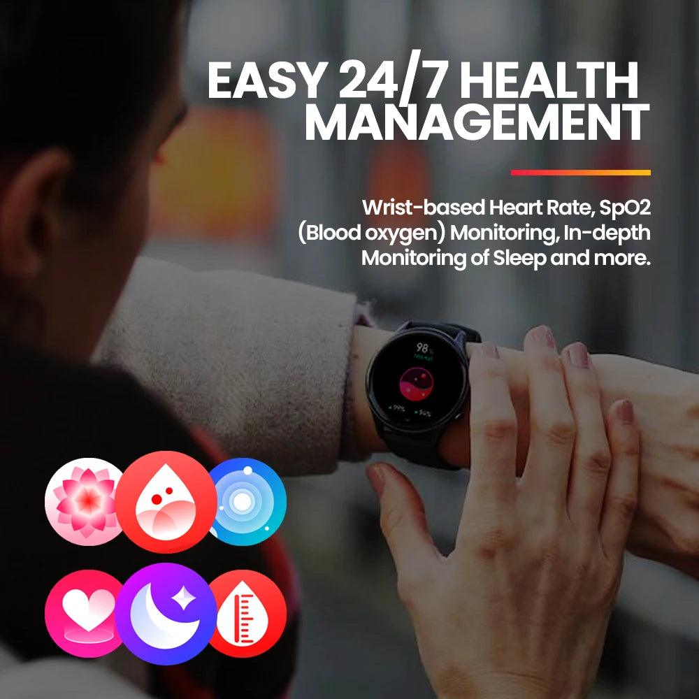 Zeblaze Btalk 3 Plus Smartwatch – 1.39" HD, Voice Calls & Fitness Tracker