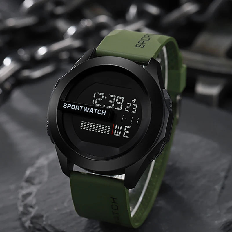 Sport Watch for Man Digital Wristwatch Stopwatch Luminous Date Week Waterproof Men's Military Clock Electronic Watch Relogio New