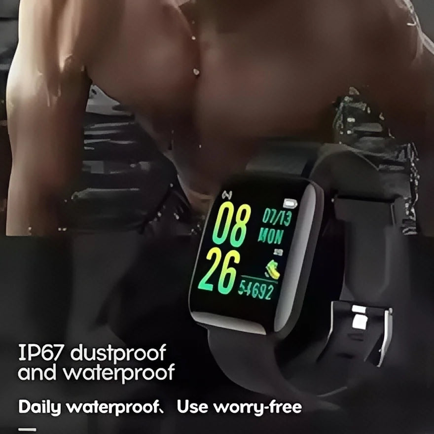 Multifunction Smartwatch – Bluetooth Calls, Heart Rate & SpO2, Sleep & Step Tracker