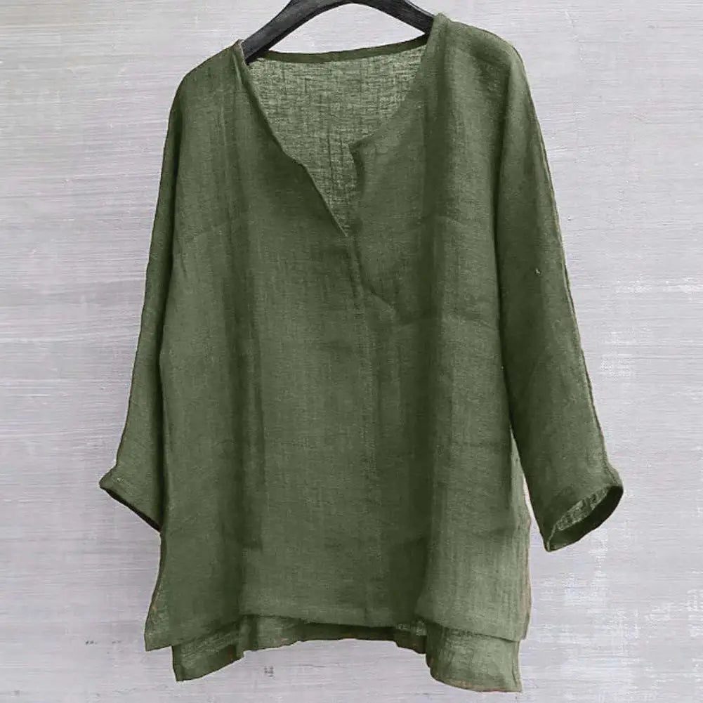 V Neck Men Beach Shirt Super Thin Long Sleeve Loose Shirt Solid Color Casual Long Sleeve Casual Shirt Oversized Summer Shirts