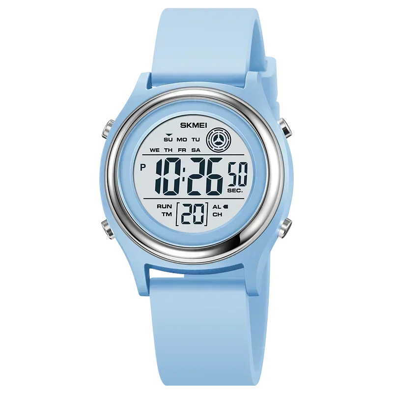 SKMEI Luxury Waterproof Shockproof Sport Countdown Watches Womens Digital Wristwatch for Women Stopwatch Lady Girl Relojes 2094