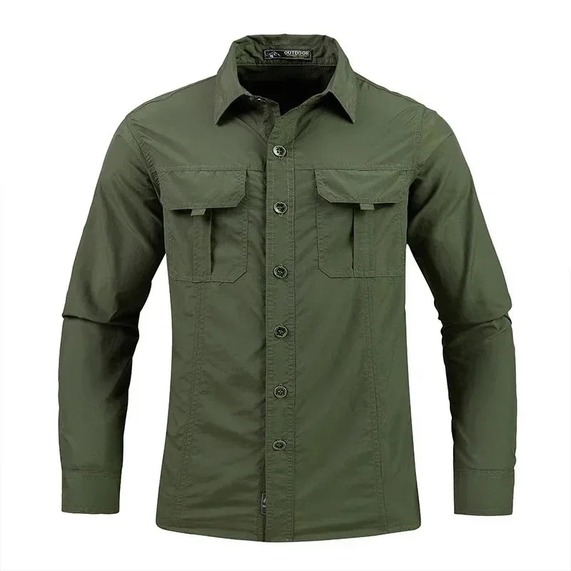Men's Tactical Cargo Shirt