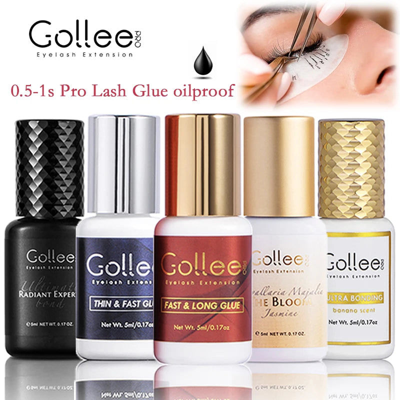 Fast-drying lash adhesive – no odor, no irritation, perfect for extensions