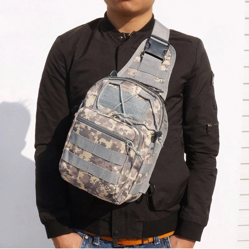 Hiking Trekking Backpack Sports Climbing Shoulder Bags Camping Hunting Daypack Fishing Outdoor Crossbody Bag