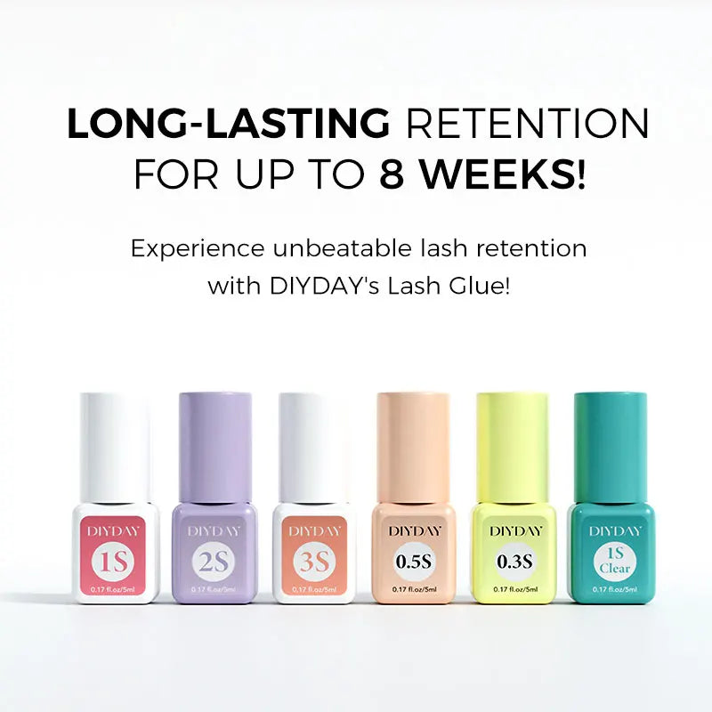 DIYDAY 5ml Eyelash Glue – Fast Drying, Low Odor Adhesive