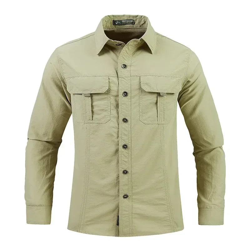 Men's Tactical Cargo Shirt