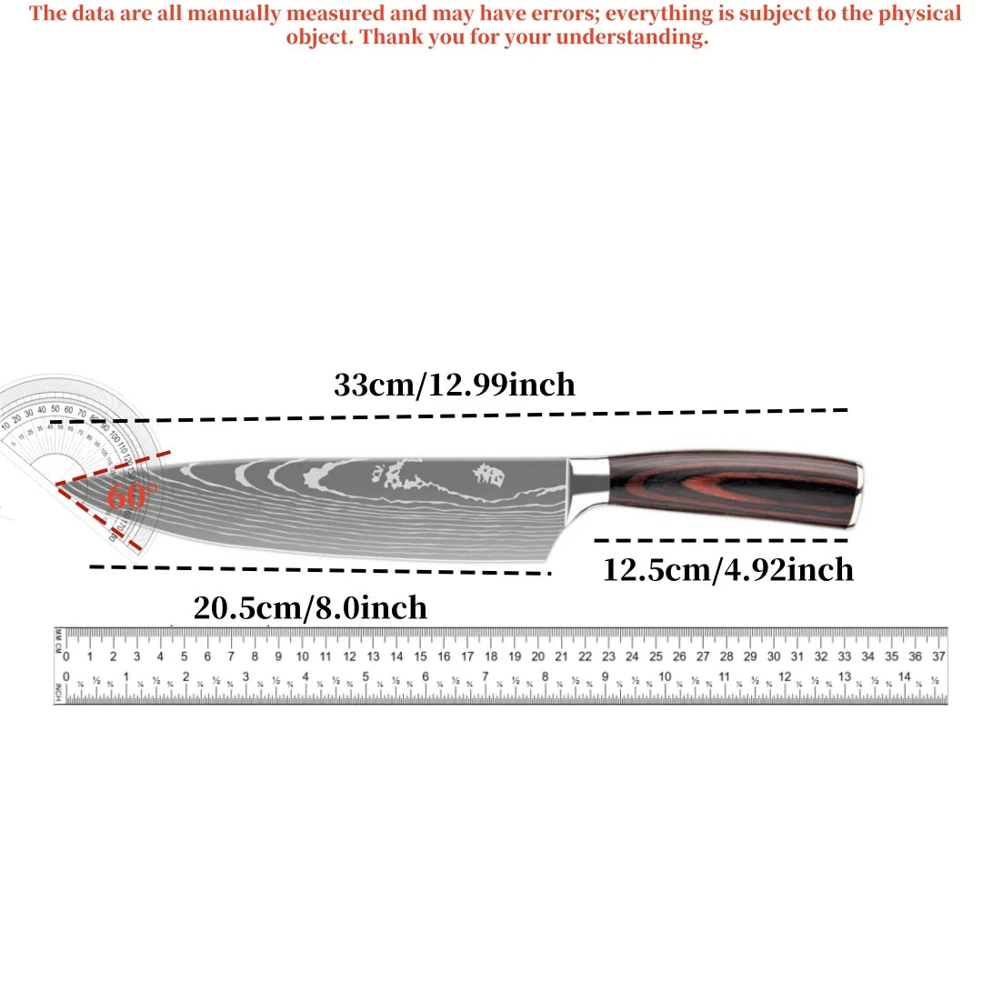 Pentachro Japanese Chef Knife