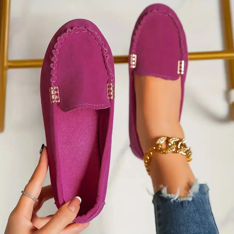 Women Casual Shoes 2024 New Spring and Autumn Fashion Non-slip Soft Denim Flat