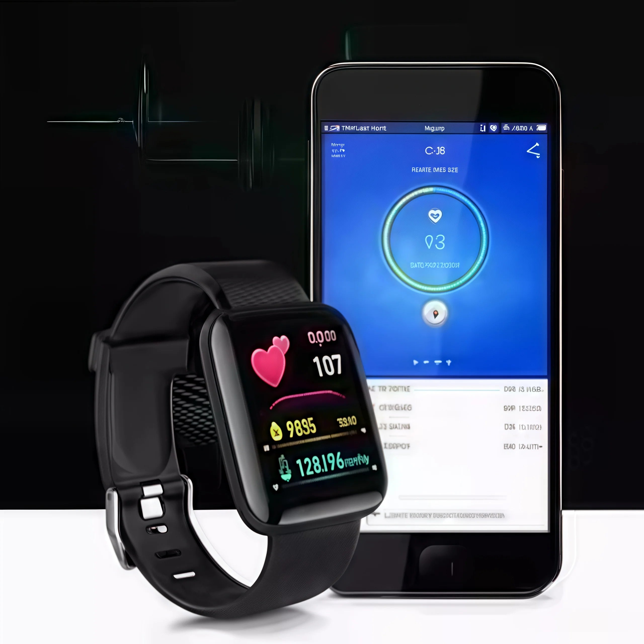 Multifunction Smartwatch – Bluetooth Calls, Heart Rate & SpO2, Sleep & Step Tracker