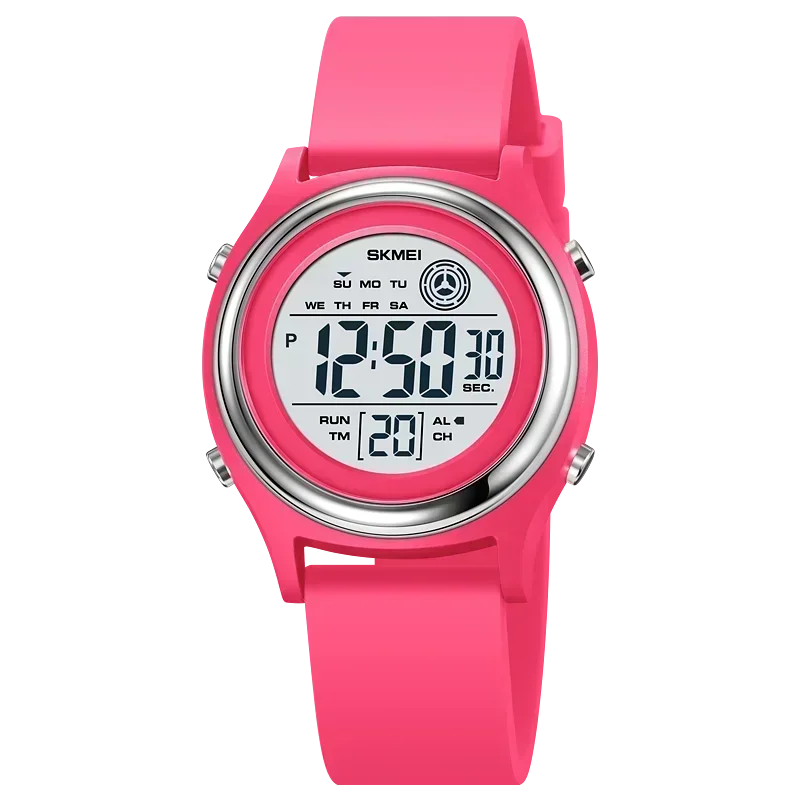 SKMEI Luxury Waterproof Shockproof Sport Countdown Watches Womens Digital Wristwatch for Women Stopwatch Lady Girl Relojes 2094