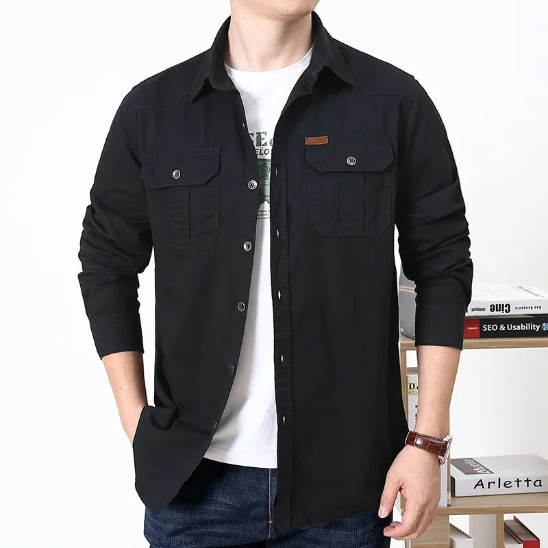 Vintage Cotton Safari Shirt