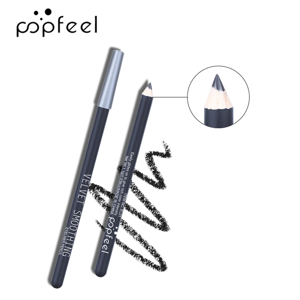 POPFEEL Eye Makeup Kit – Eyeshadow, Eyeliner, Mascara & Eyebrow Pencil Set