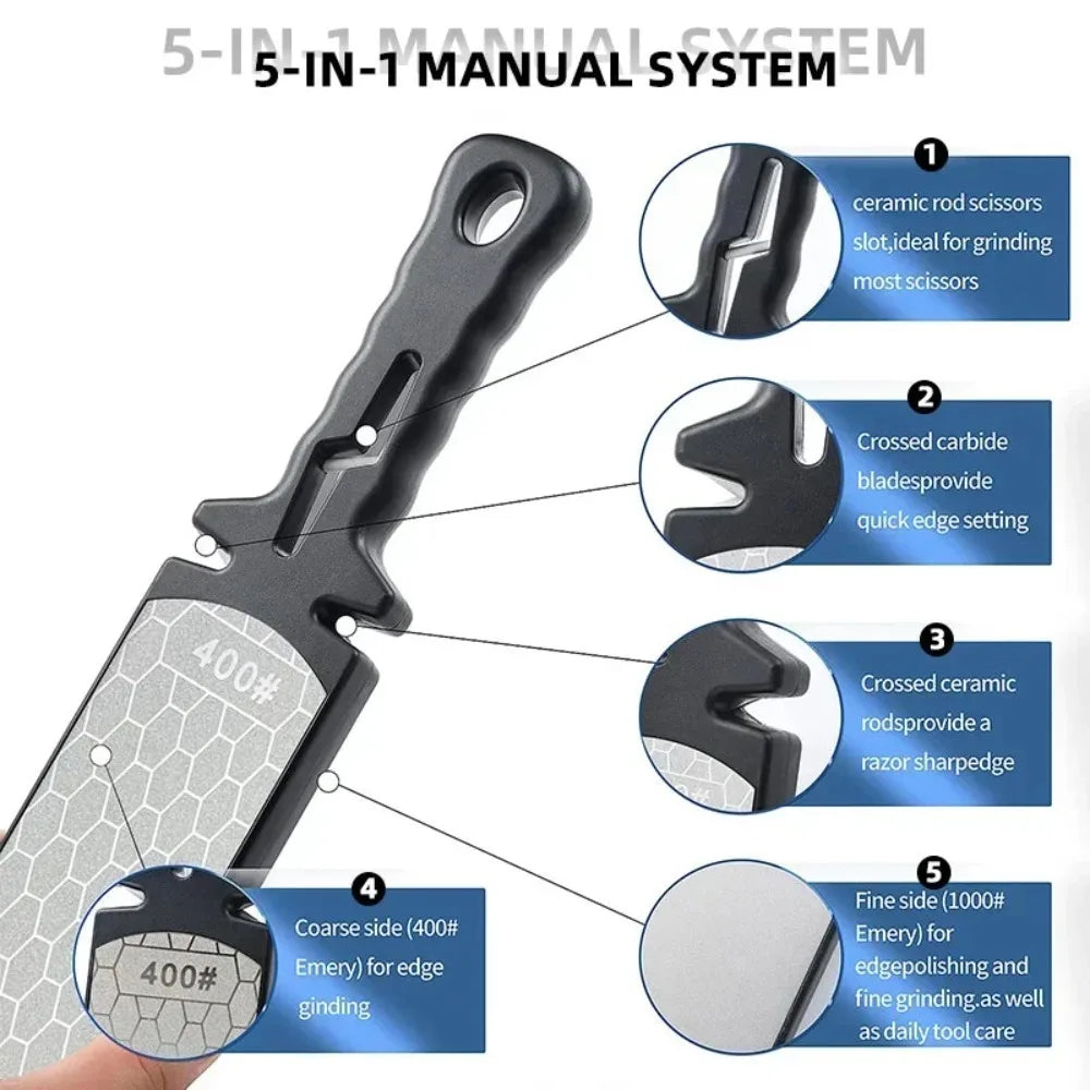 5-in-1 Knife Sharpener