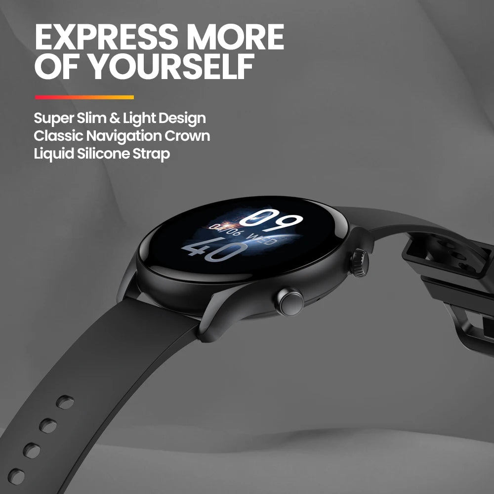 Zeblaze Btalk 3 Plus Smartwatch – 1.39" HD, Voice Calls & Fitness Tracker