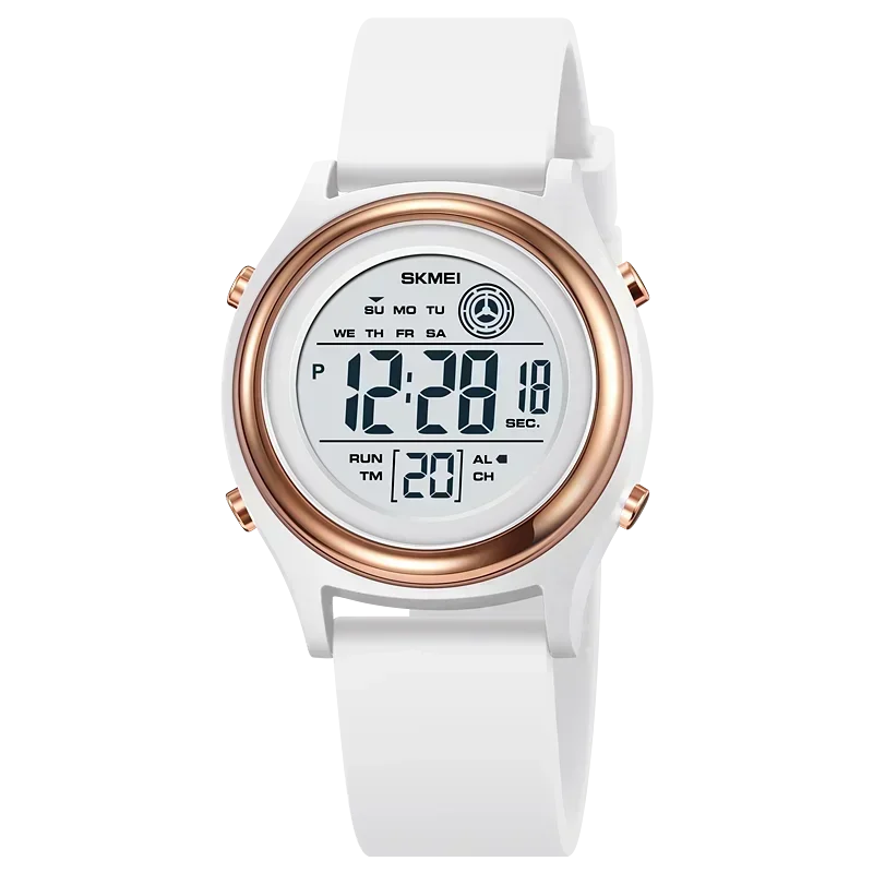 SKMEI Luxury Waterproof Shockproof Sport Countdown Watches Womens Digital Wristwatch for Women Stopwatch Lady Girl Relojes 2094