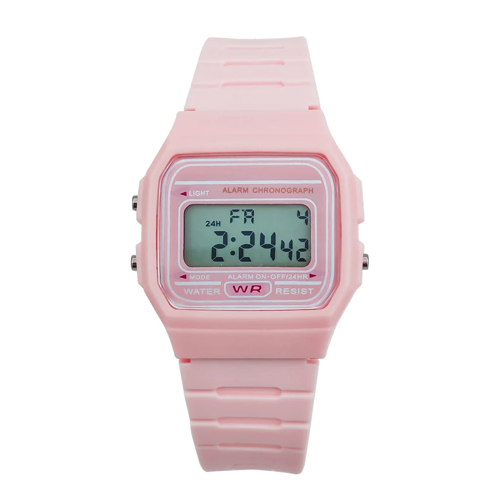 Hot Selling Women LED Digital Electronic Watch Multifunctional Outdoor Simple Leisure Men and Women Sports Watch Reloj
