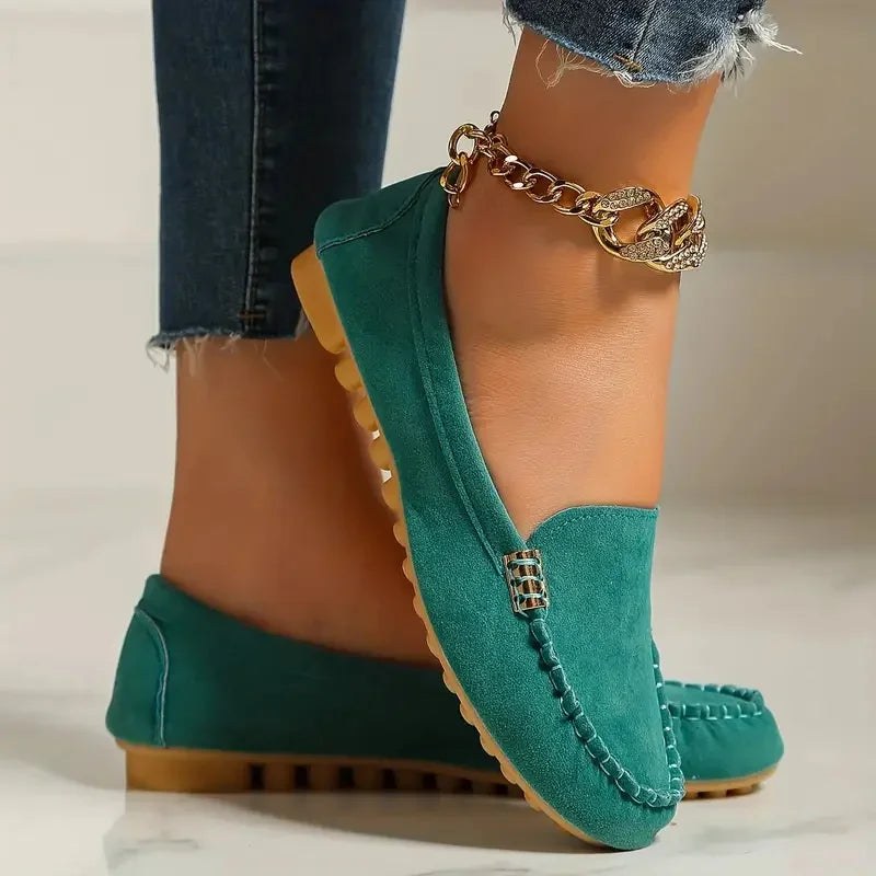 Women Casual Shoes 2024 New Spring and Autumn Fashion Non-slip Soft Denim Flat