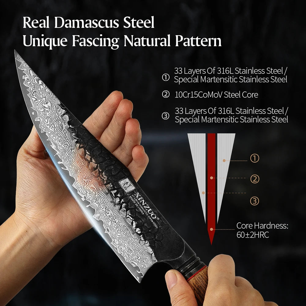 XINZUO 5-Piece Knife Set