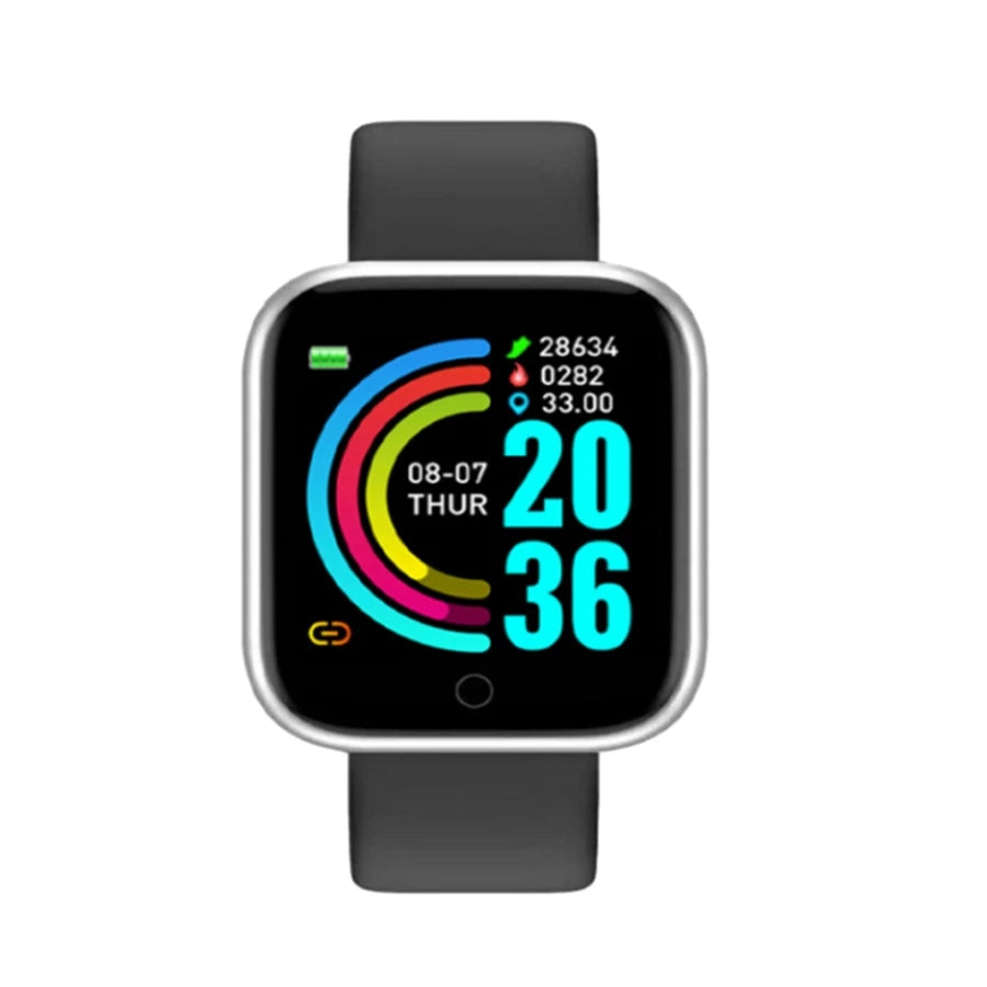 Smartwatch for Men & Women – Bluetooth, Music, Fitness & Health Tracker