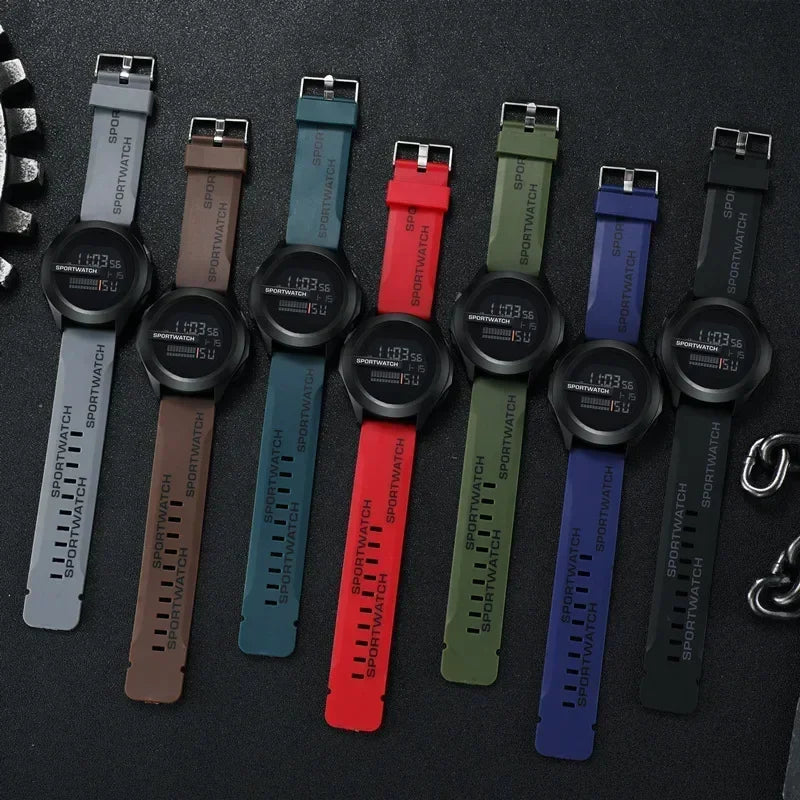 Sport Watch for Man Digital Wristwatch Stopwatch Luminous Date Week Waterproof Men's Clock Electronic Watch Relogio Masculino