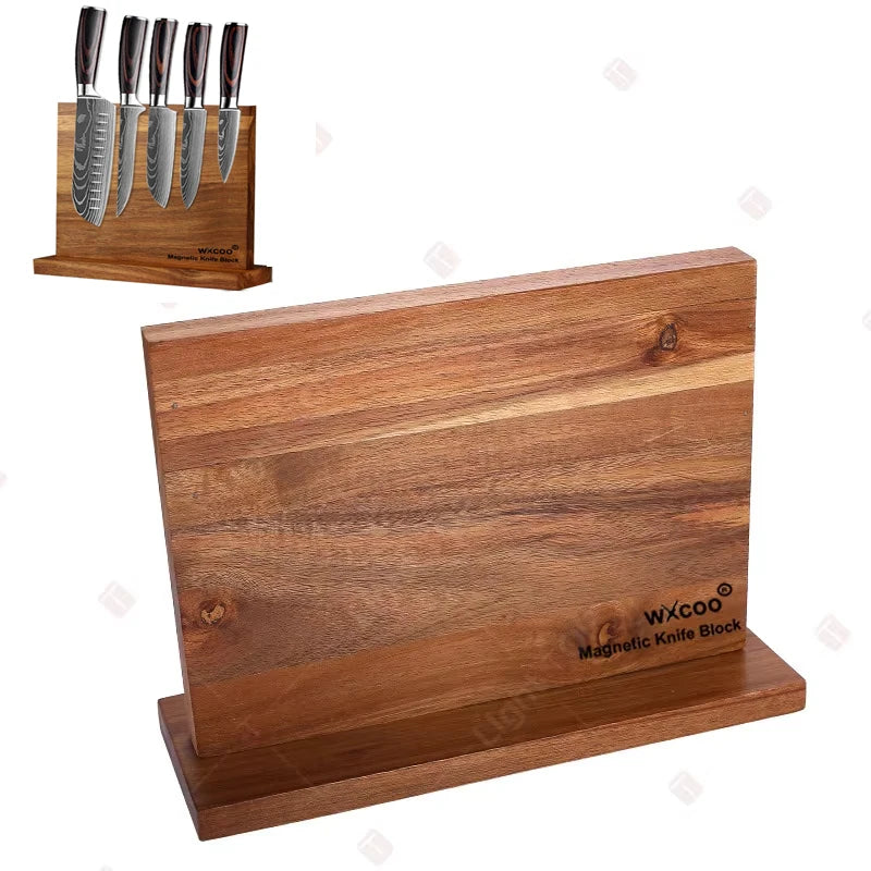 Wooden Magnetic Knife Holder
