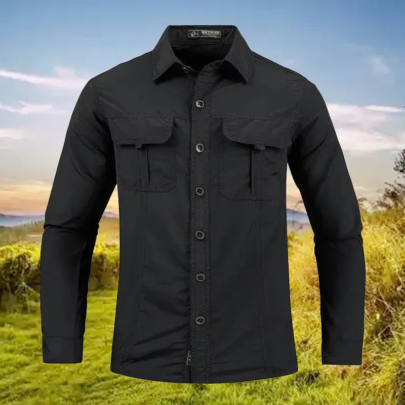 Men's Tactical Cargo Shirt