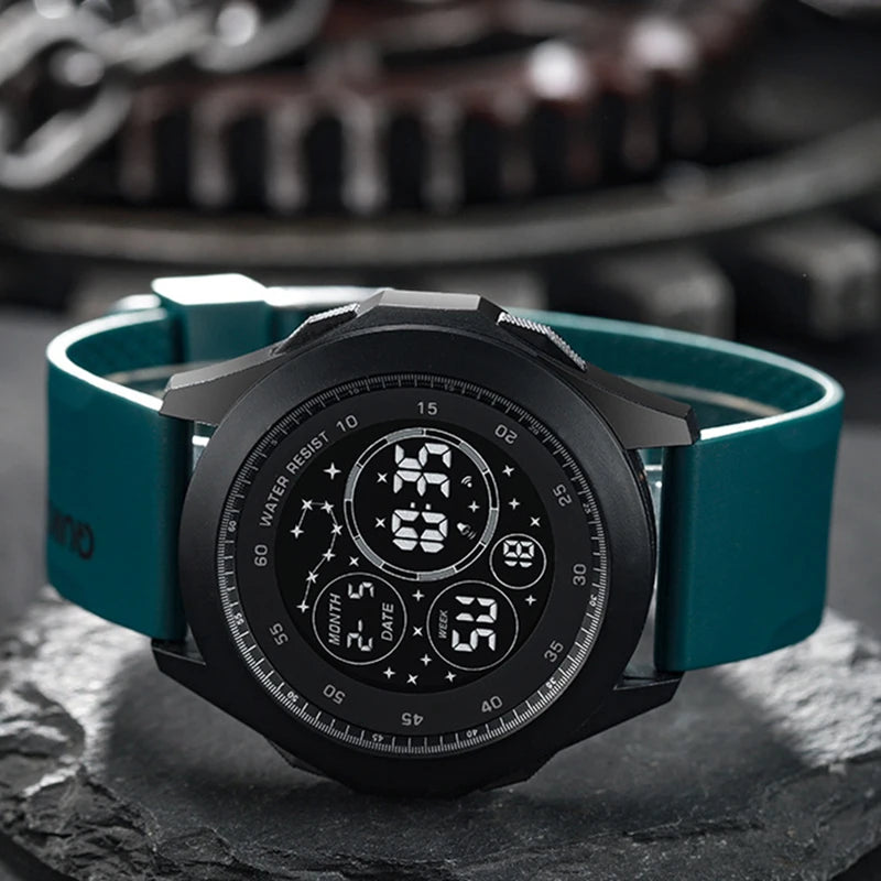 Sport Watch for Man Digital Wristwatch Stopwatch Luminous Date Week Waterproof Men's Military Clock Electronic Watch Relogio New