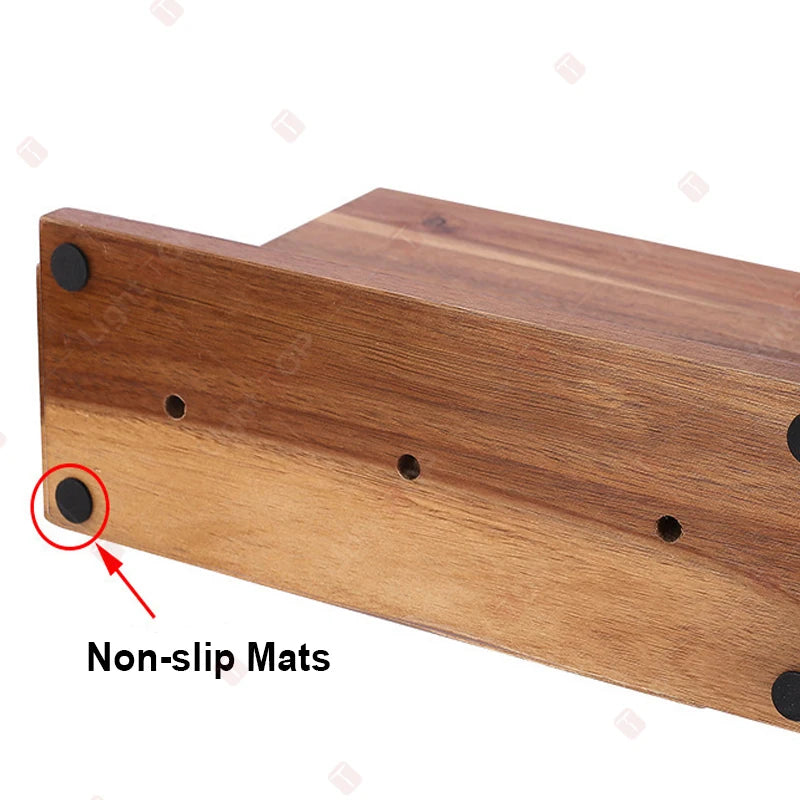 Wooden Magnetic Knife Holder