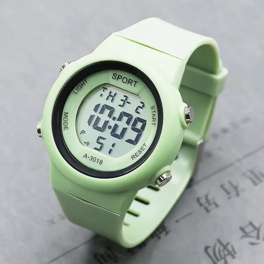 Multifunction Kids Watch Fashion Boys and Girls Student Electronic Wristwatch Alarm Clock Luminous college style Sports watch