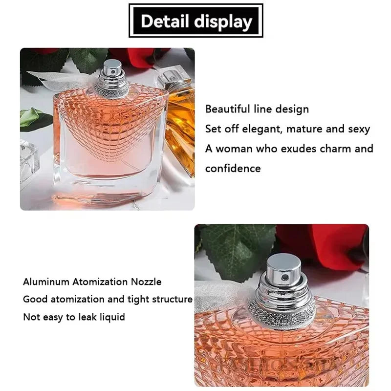 75ml Women’s Perfume – True Love Rose, Long Lasting Fragrance